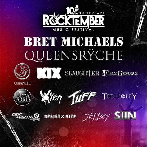 rocktember grand casino These RockTember Music Festival: Bret Michaels & Queensryche - 2 Day Pass tickets at Grand Casino Hinckley Amphitheater on Fri, Sep 8, 2023 TBA cost up to $154